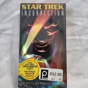 Star Trek: Insurrection The Battle‎ For Paradise Has Begun VHS 1999 New sealed